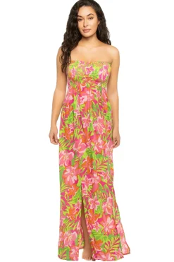 Tiare Hawaii Sundresses-Emilia Strapless Maxi Dress