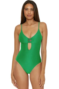 Becca by Rebecca Virtue Plunge|One Pieces-Evelynn One Piece Swimsuit