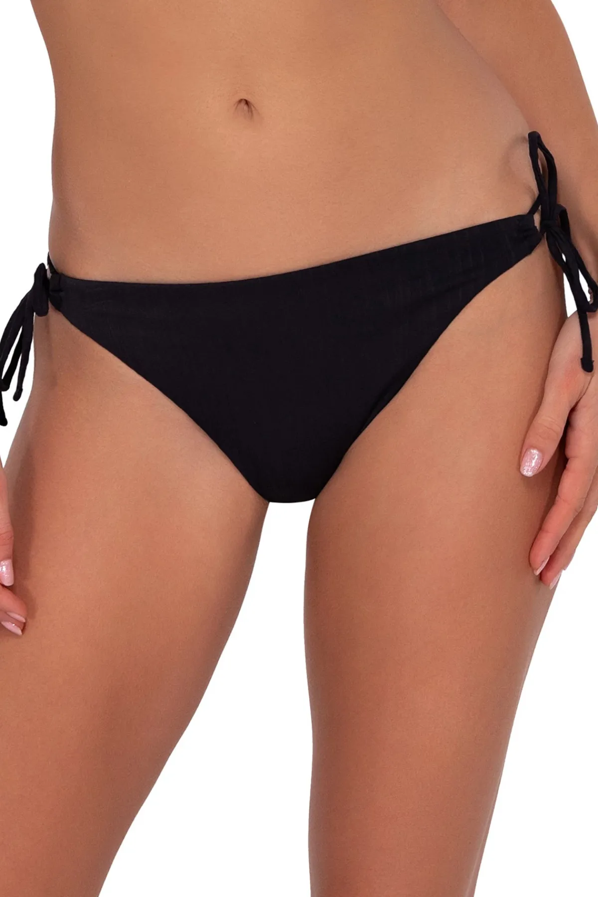 Sunsets Tie Side|Hipster-Everlee Tie Side Hipster Bikini Bottom