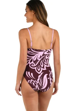 La Blanca One Pieces-Fiji Flora One Piece Swimsuit