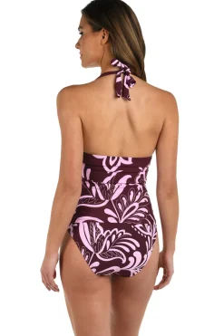 La Blanca Halter|Tankinis-Fiji Halter Tankini Top