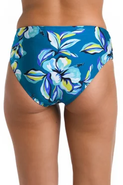 La Blanca High Waist|Bikinis-Fiji Tropics Banded High Waist Bikini Bottom