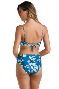 La Blanca Bandeau|Bikinis-Fiji Tropics Twist Bandeau Bikini Top