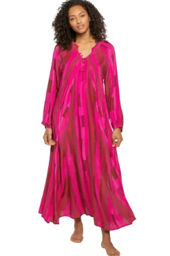 Natalie Martin Sundresses-Fiore Silk Maxi Dress