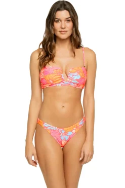 Maaji Bandeau|Bikinis-Flicker Reversible Convertible Bandeau Bikini Top