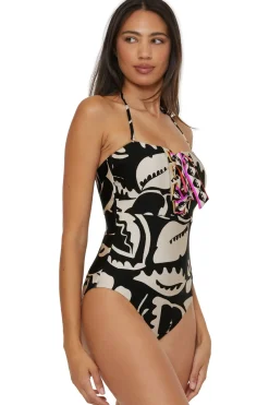 Trina Turk Halter|Bandeau-Florence Bandeau One Piece Swimsuit
