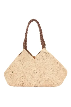 Florabella Bags-Foggia Raffia Tote