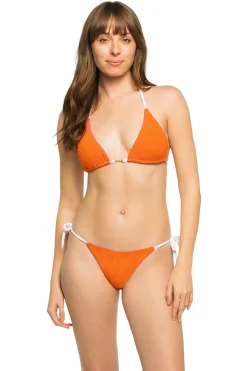 Despi Triangle|Halter-Foilie Triangle Reversible Bikini Top