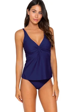 Sunsets Tank|Tankinis-Forever Underwire Bra Tankini Top (D+ Cup)