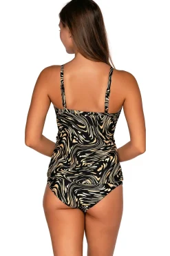 Sunsets Tank|Tankinis-Forever Underwire Tankini Top (E-H Cup)