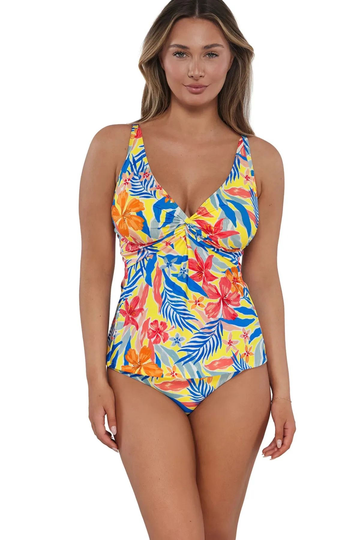Sunsets Tank|Tankinis-Forever Underwire Tankini Top (E-H Cup)