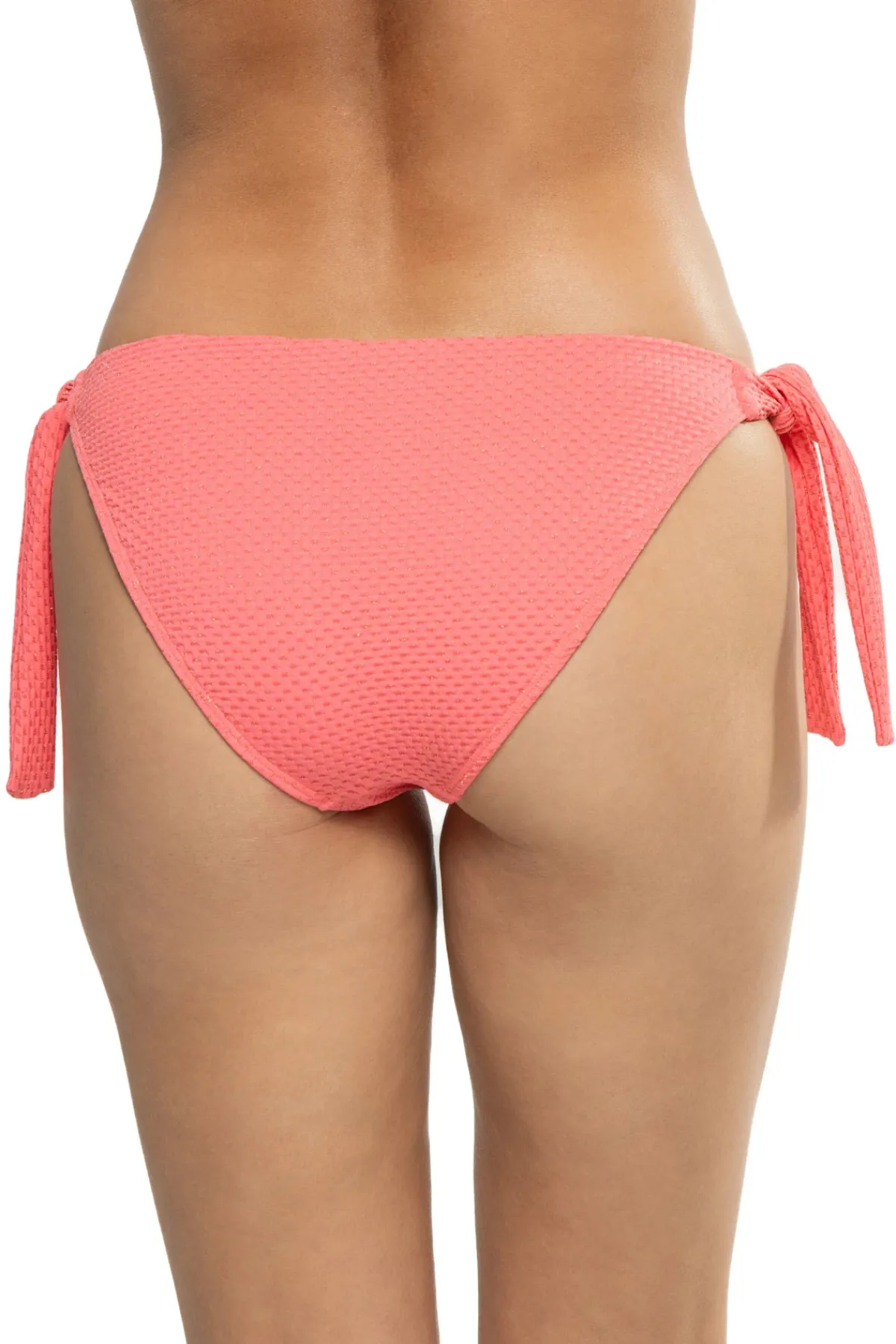 MaxSwim Tie Side|Hipster-Frankie Textured Tie Side Hipster Bikini Bottom
