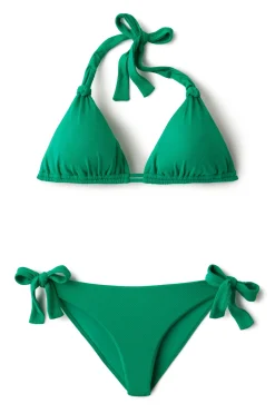 MaxSwim Tie Side|Hipster-Frankie Textured Tie Side Hipster Bikini Bottom