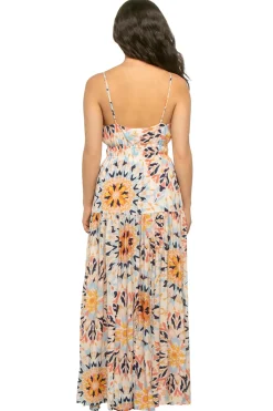 Elan Sundresses-Front Tie Maxi Dress