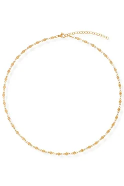 Ellie Vail Jewelry-Garcelle Mini Disc Chain Necklace
