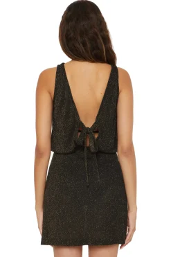 Becca by Rebecca Virtue Sundresses-Gilded Reversible Mini Dress