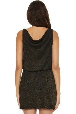Becca by Rebecca Virtue Sundresses-Gilded Reversible Mini Dress