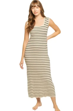 Z Supply Sundresses-Gisele Stripe Midi Dress
