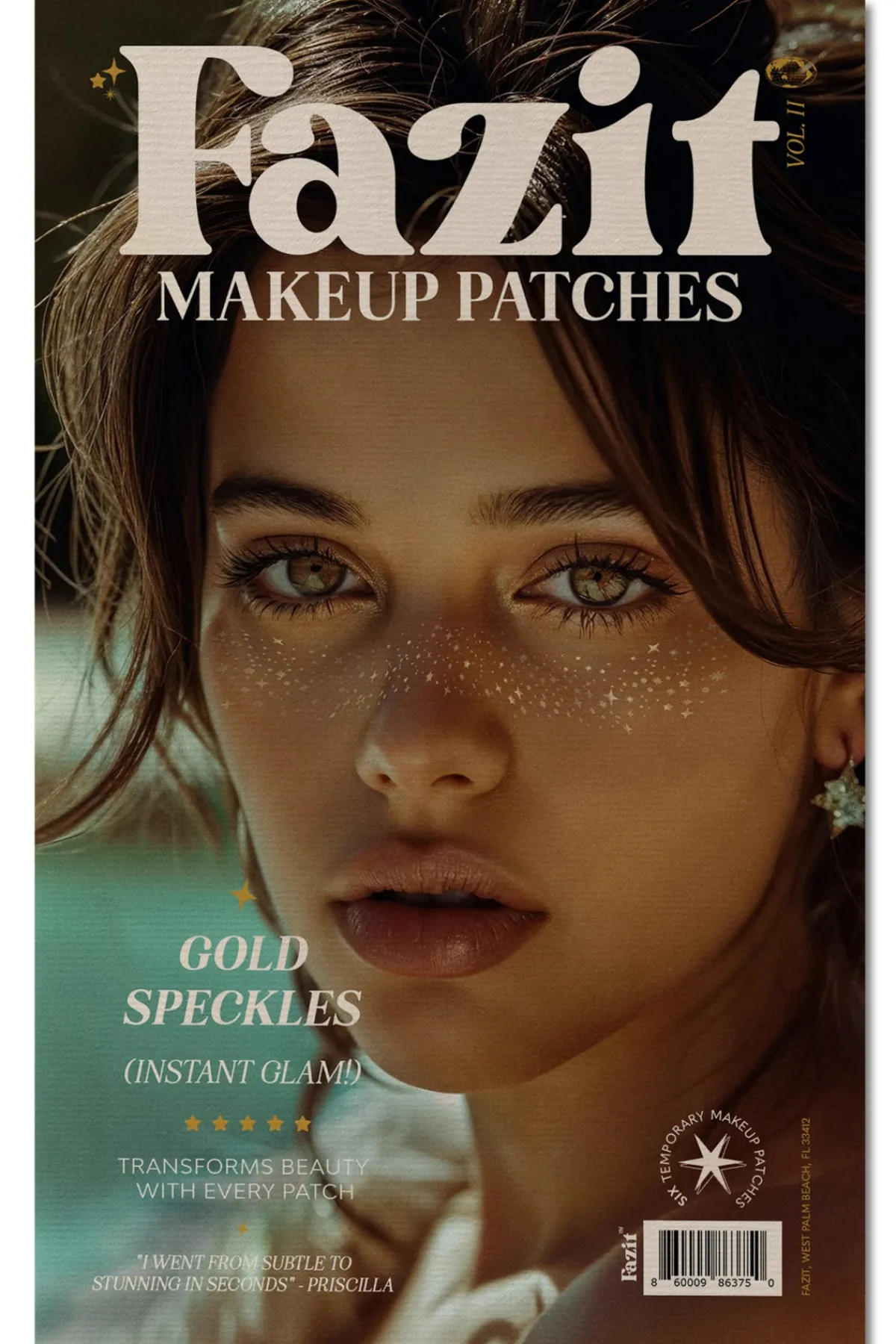 Fazit Beauty / Wellness-Glitter Freckles Makeup Patches
