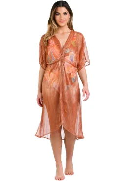 La Blanca Sundresses-Golden Hour Midi Cover Up Dress