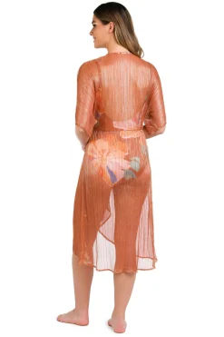 La Blanca Sundresses-Golden Hour Midi Cover Up Dress