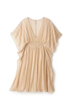 Becca by Rebecca Virtue Tunics-en Metallic Crochet Tunic