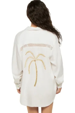 Surf Gypsy Shirt Dresses-Golden Palms Boy Shirt