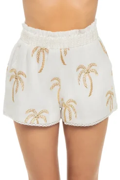 Surf Gypsy Bottoms-Golden Palms Shorts