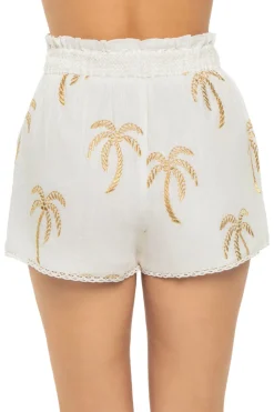 Surf Gypsy Bottoms-Golden Palms Shorts