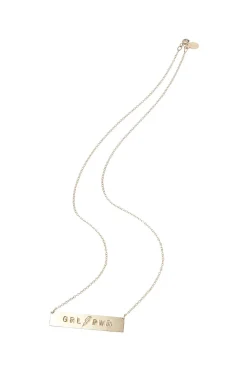 Kate Davis Jewelry Jewelry-Grl Pwr Mer Bar Necklace