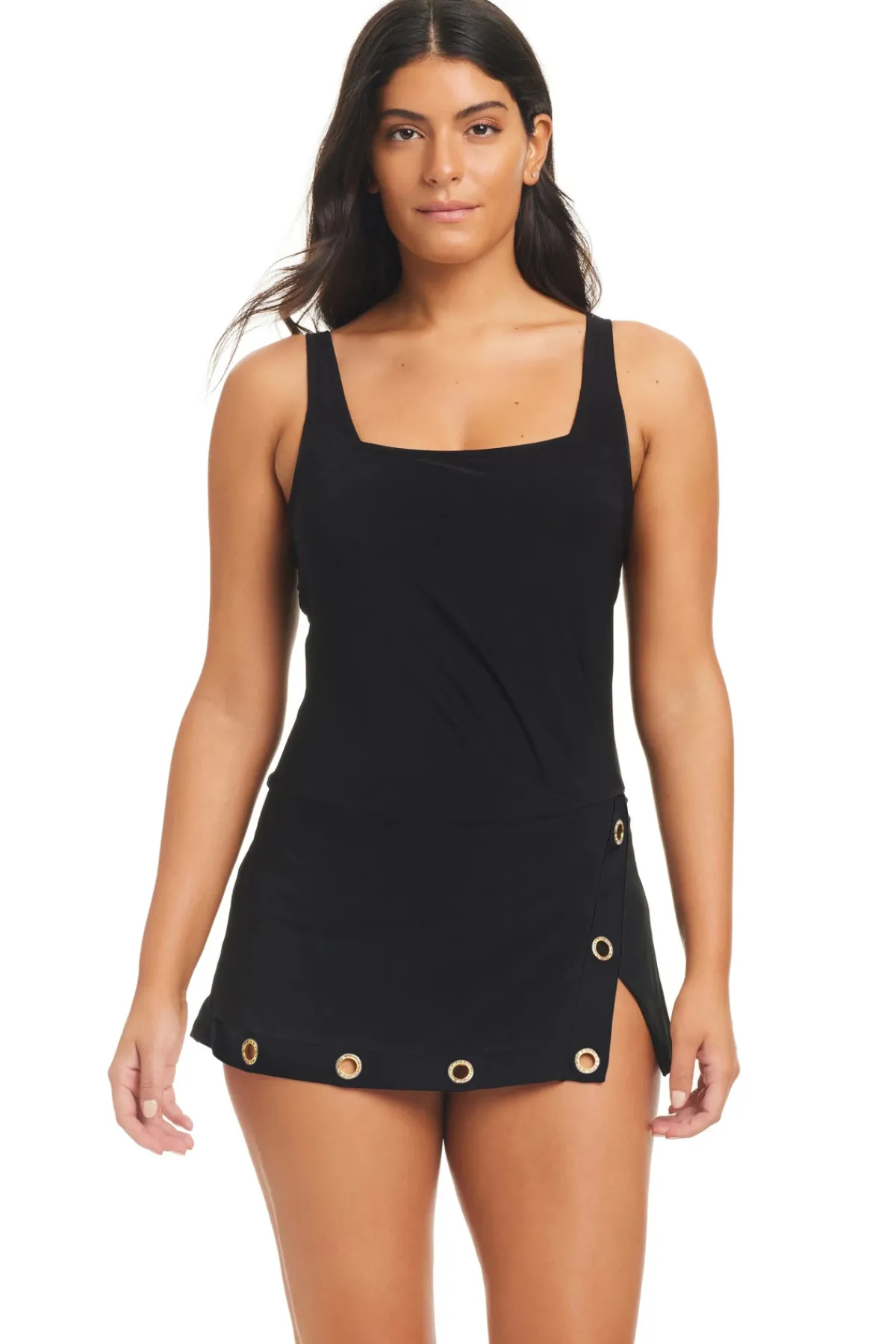 Beyond Control Swimdress / Skirted|Tank-Grommet Swimdress