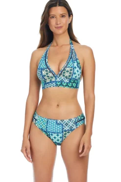 Bleu Rod Beattie Halter|Bikinis-Halter Bikini Top