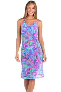 Sunshine 79 Sundresses-Halter Midi Dress