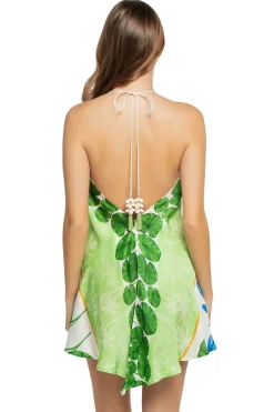 Verandah Sundresses-Halter Mini Dress