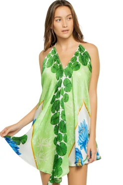 Verandah Sundresses-Halter Mini Dress