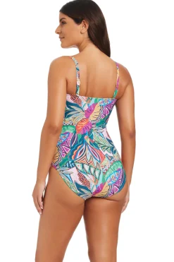 Beyond Control Plunge|One Pieces-Hammered Rings One Piece Swimsuit