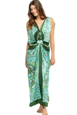 Verandah Sundresses-Hand Draped Long Gown