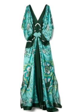 Verandah Sundresses-Hand Draped Long Gown