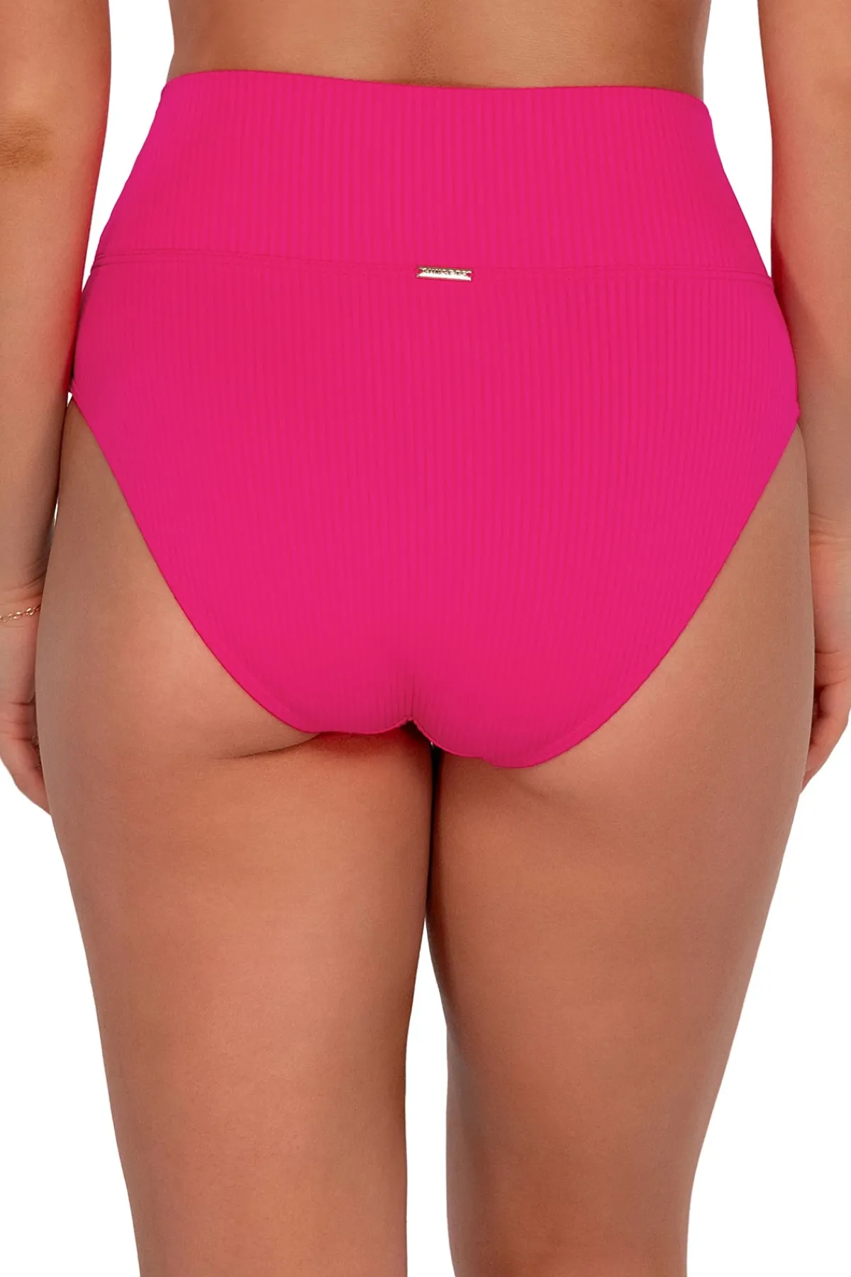 Sunsets High Waist|Bikinis-Hannah High Waist Banded Bikini Bottom