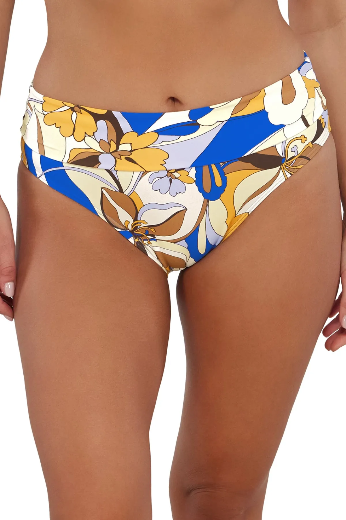 Sunsets High Waist|Bikinis-Hannah High Waist Bikini Bottom