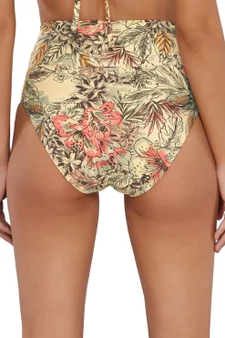Sunsets High Waist|Bikinis-Hannah High Waist Bikini Bottom