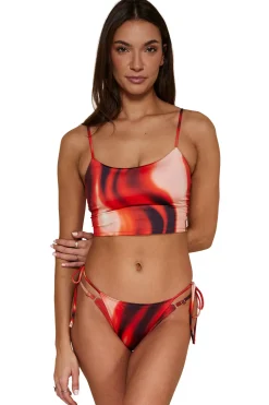B. Swim Bikinis-Harbor Crop Bikini Top