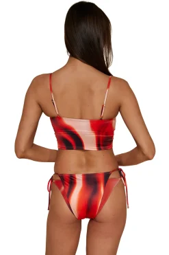 B. Swim Bikinis-Harbor Crop Bikini Top