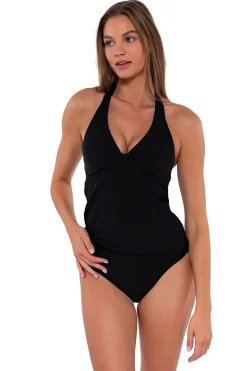 Sunsets Halter|Tankinis-Heidi Underwire Tankini Top