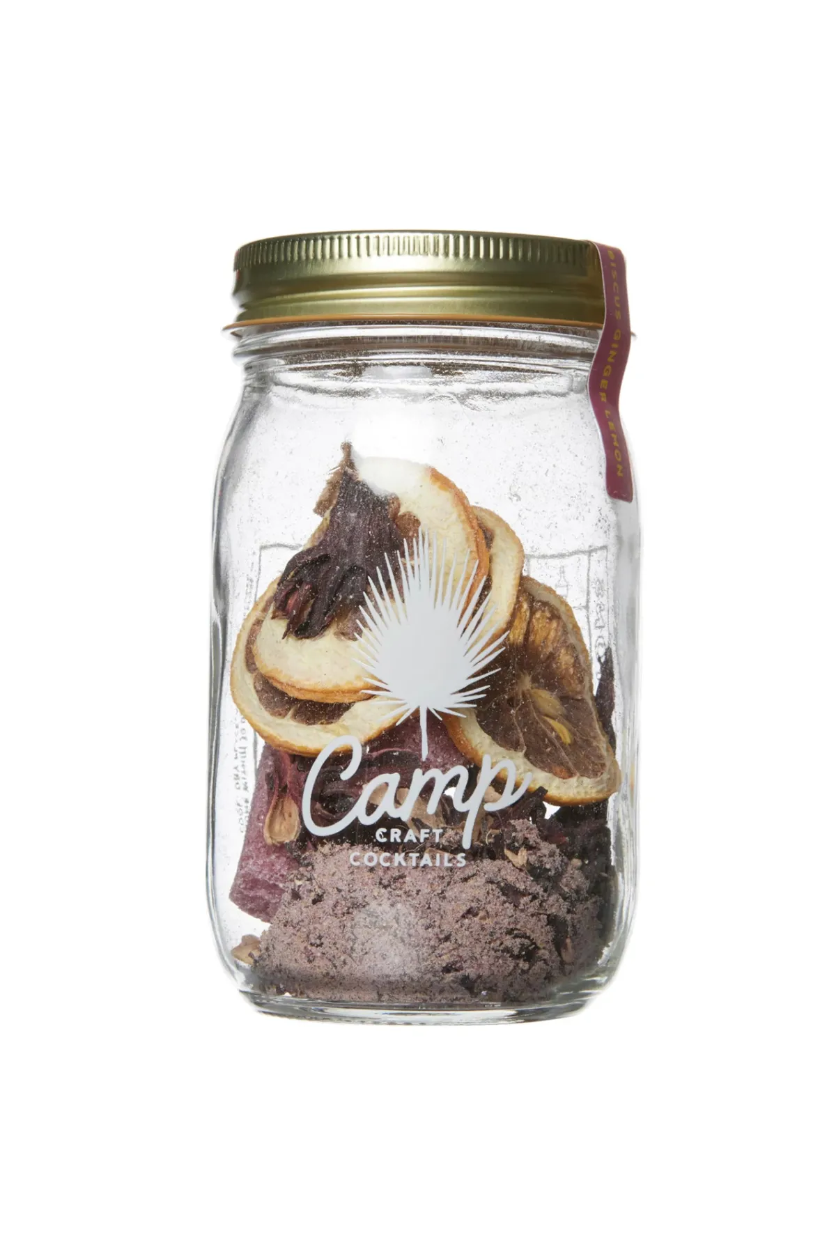 Camp Craft Cocktails Travel Accessories-Hibiscus Ginger Lemon Cocktail Mix