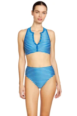Robin Piccone High Neck|Bikinis-High Neck Bikini Top