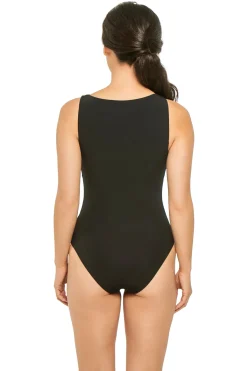 Jets Swimwear Australia High Neck|Tank-High Neck One Piece Swimsuit