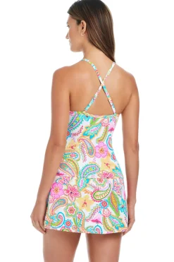 Bleu Rod Beattie High Neck|Tank-High Neck Tankini Top