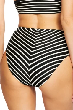 Robin Piccone High Leg|High Waist-High Waist Bikini Bottom
