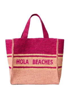 BTB Los Angeles Bags-Hola Beaches Boxy Tote